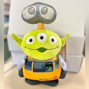 Limited edit alien remix Walle stuffed animal